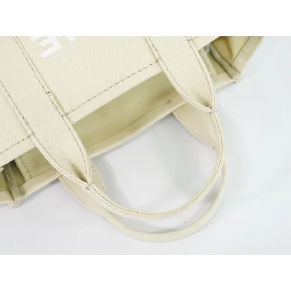 Marc Jacobs Pre-owned Canvas handbags Beige Dames