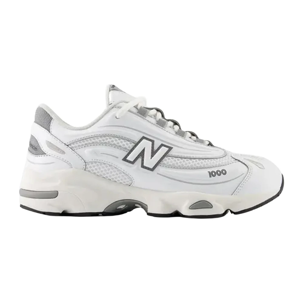 New Balance Unisex Kids White Mesh Trainers With Abzorb Cushioning - Kids Sneakers - 36 Eu - Kids