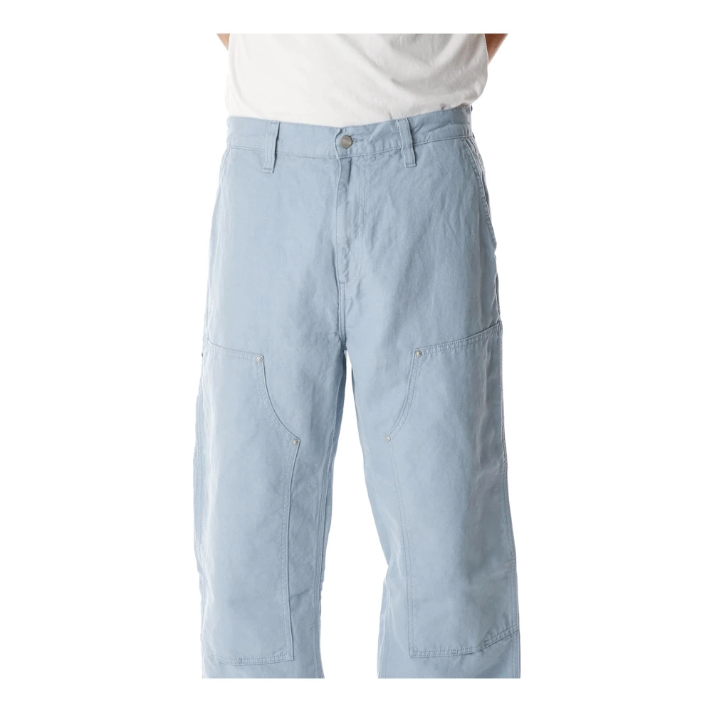 Carhartt WIP Dubbele Knie Werkbroek Blue Heren