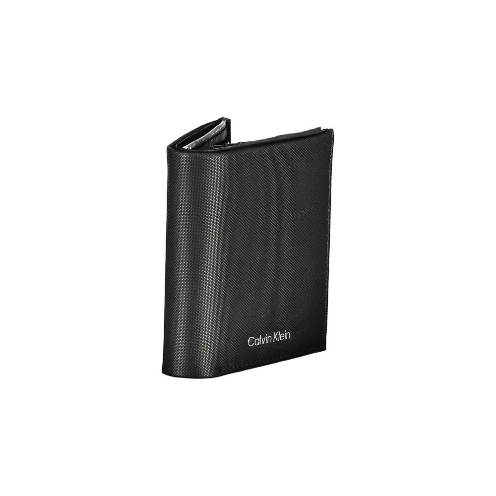 Calvin Klein Elegante Leren Rfid Portemonnee Black Heren