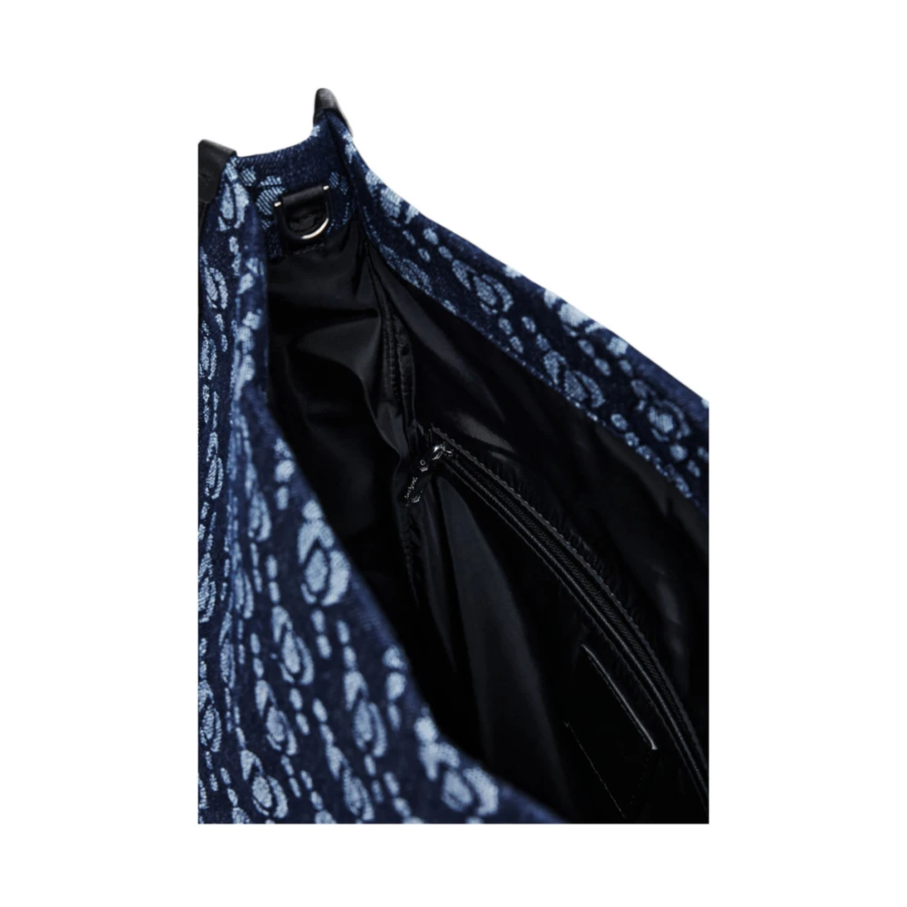 Desigual Dames Schoudertas Synthetisch Leer Blue Dames
