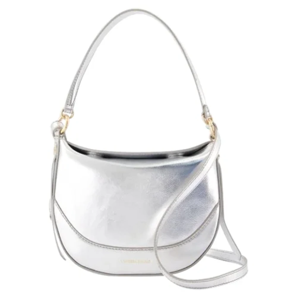 Vanessa Bruno Leather crossbody-bags Gray Dames