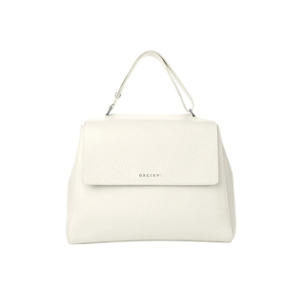 Orciani Women's White Sveva Medium Shoulder Bag - Handbags - One Size - Bags