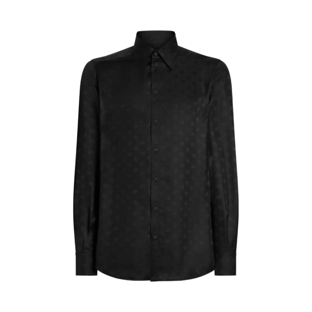 Dolce & Gabbana Uomo Nero Camicie Nere Per