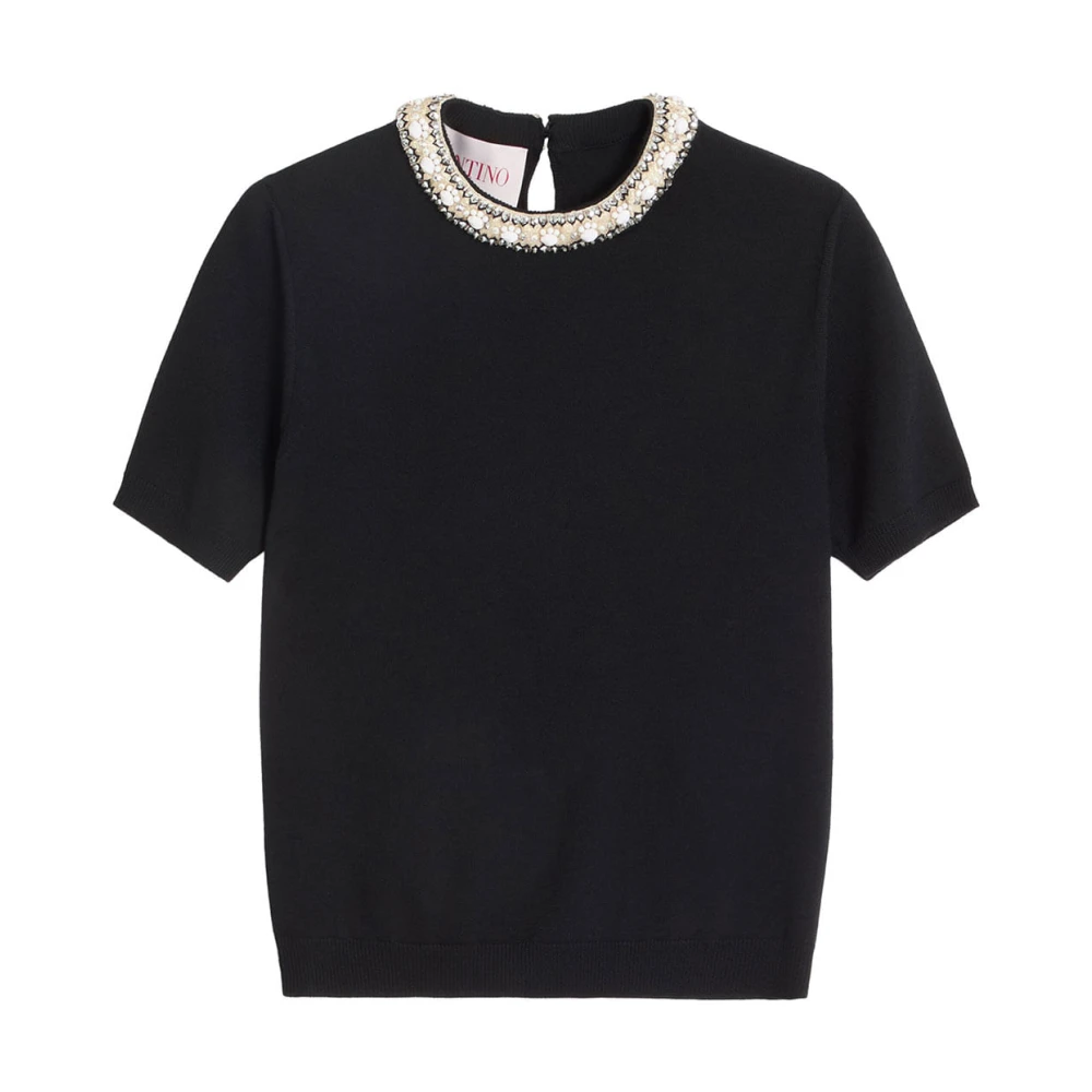 Valentino Garavani Stijlvolle TOP voor modeliefhebbers Black Dames