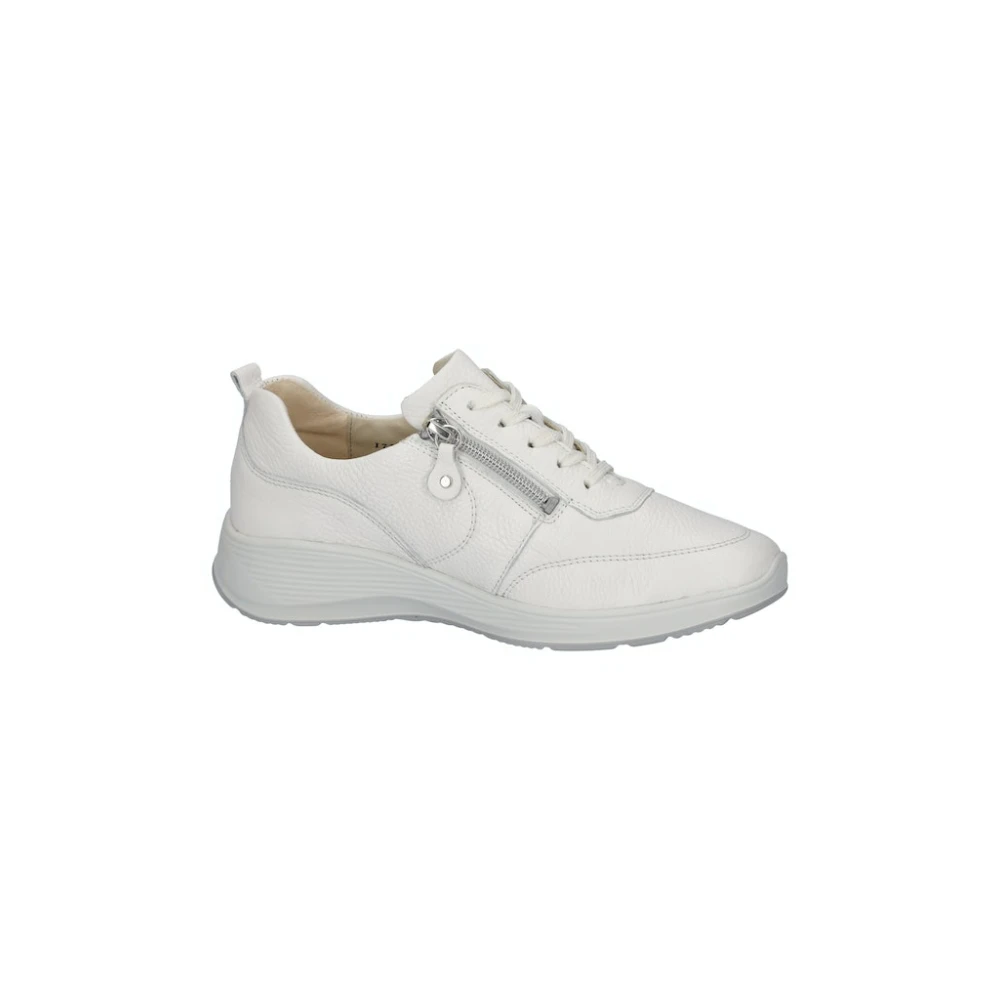 Waldläufer Freizeit Schnürschuh Dames Schoenen Wit