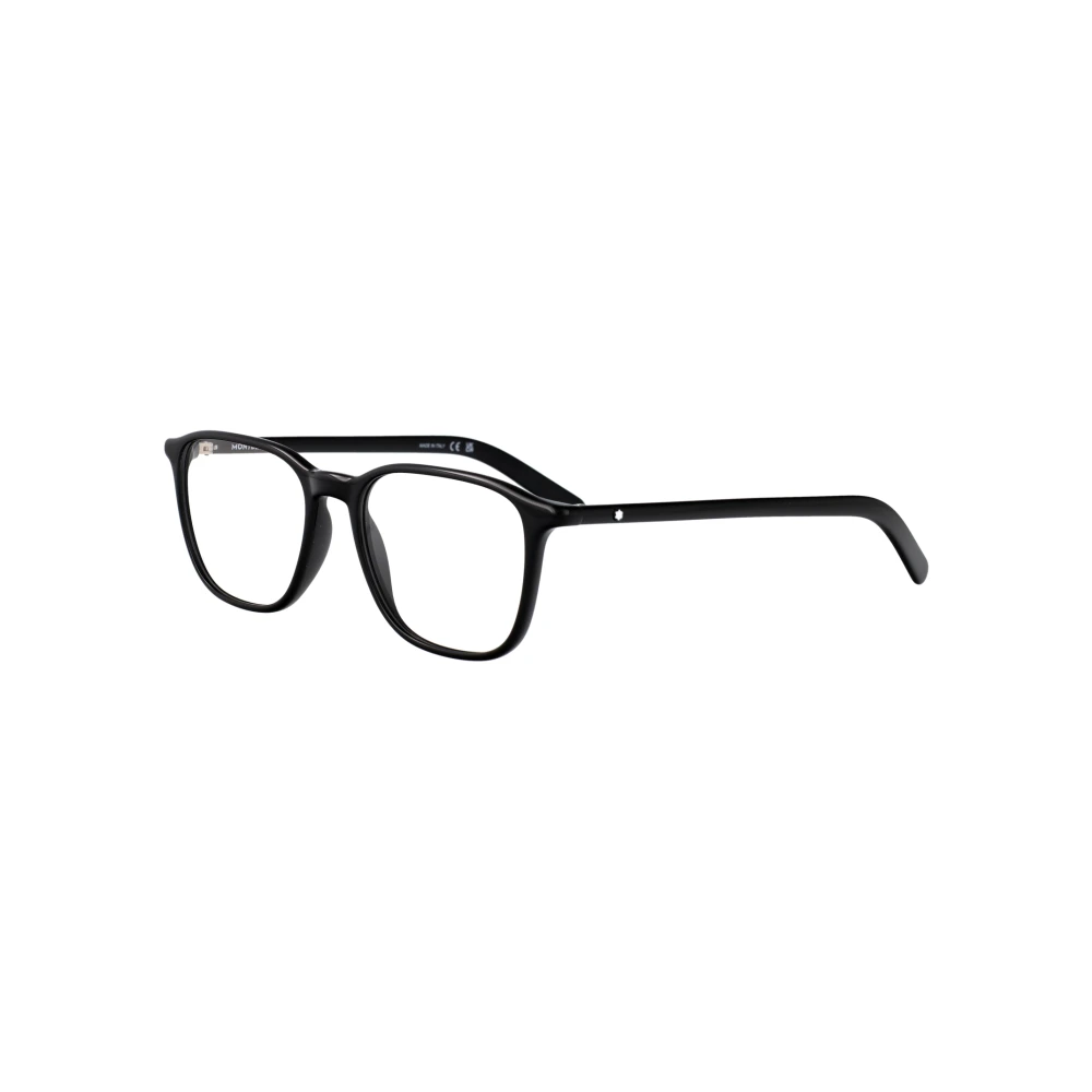 Montblanc Men's Black Glasses, 52 Mm, Mb0386o Optical Frame