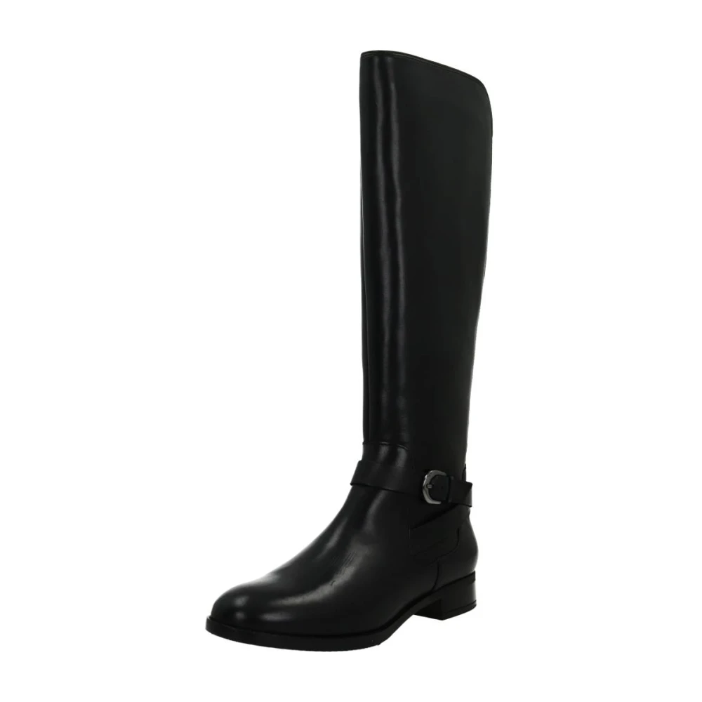 Clarks Over-knee Boots Black Dames