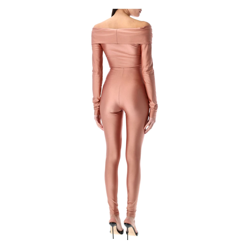 Andamane Stijlvolle Cut-Out Jumpsuit Pink Dames