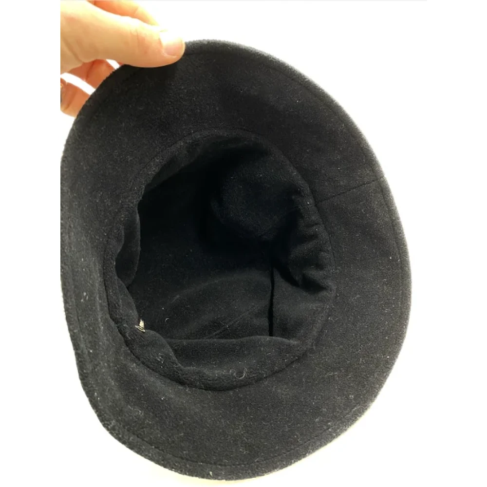 Burberry Vintage Pre-owned Fabric hats Black Dames