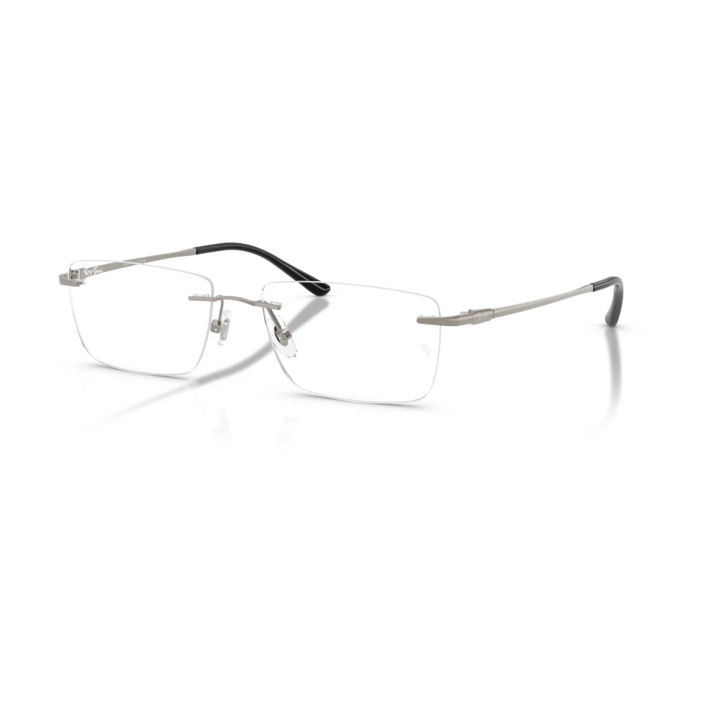 Ray-Ban Titanium Optics Optical Frame - Unisex - Glasses - Gray - 56 Mm - Accessories