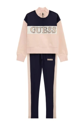 Aktiv Bomulls Sweatshirt och Leggings Set