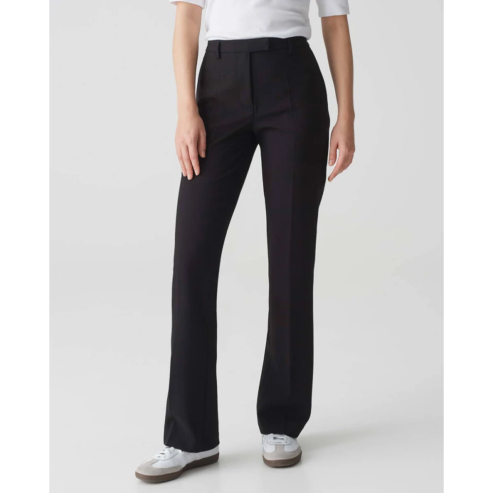 Opus Stijlvolle Meggieh Broek Black Dames