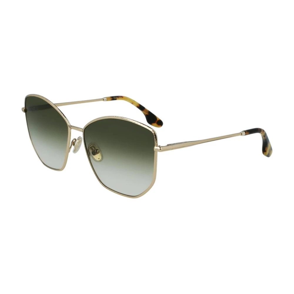 Victoria Beckham Women's Yellow Metal Frame Sunglasses