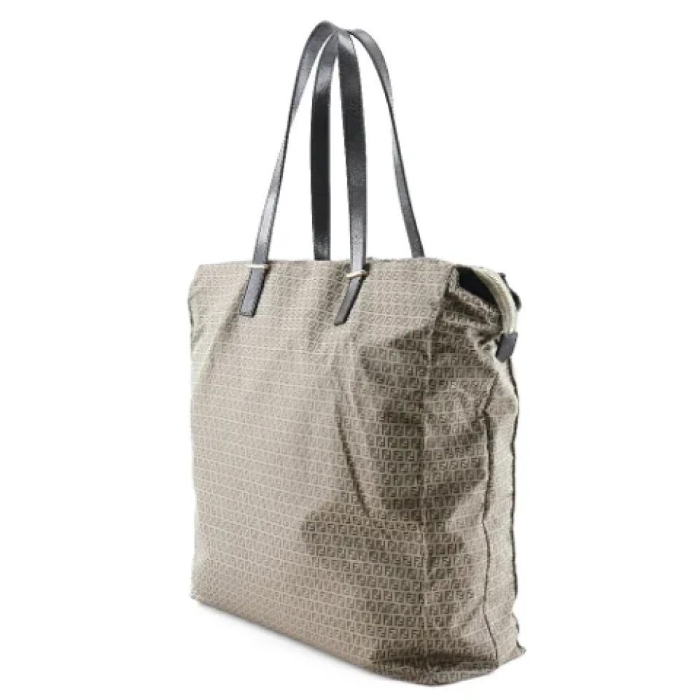 Fendi Vintage Pre-owned Fabric fendi-bags Gray Dames
