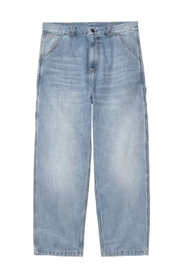 Baggy Jeans med Straight Fit