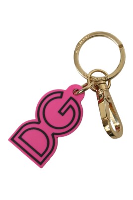 elegant-gold-pink-logo-keychain