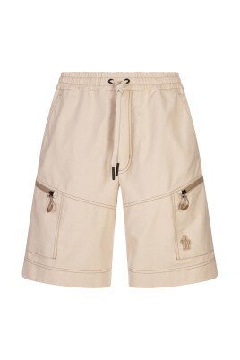 brun-cargo-shorts-bomull-drill