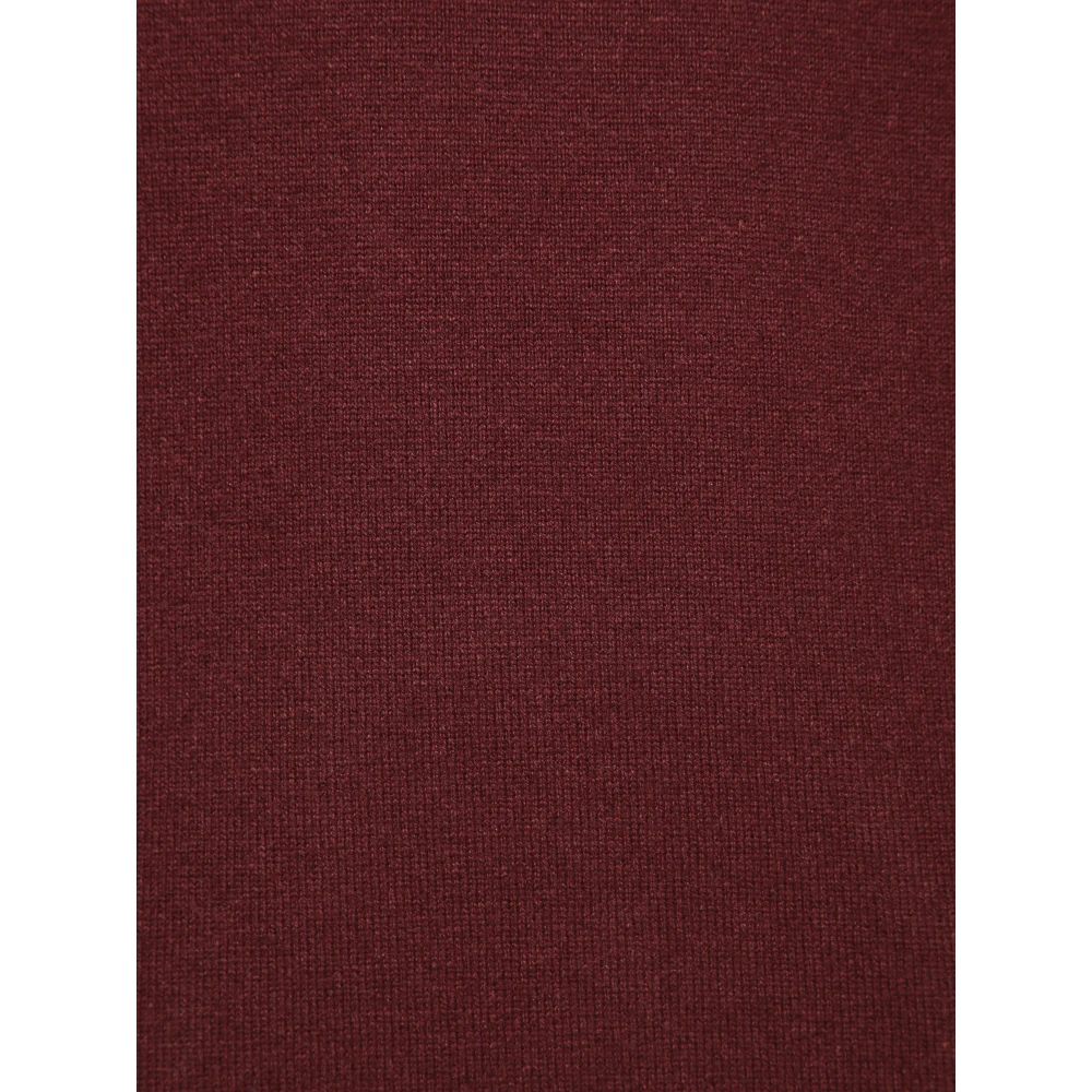 Dell'oglio Bordeaux Gebreide Kleding Aw24 Red Heren