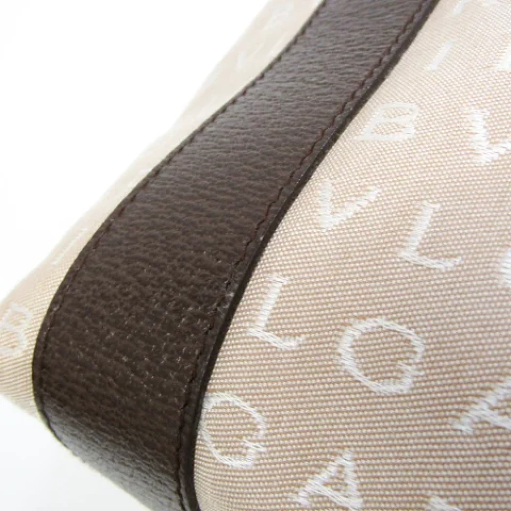 Bvlgari Vintage Pre-owned Leather totes Beige Dames