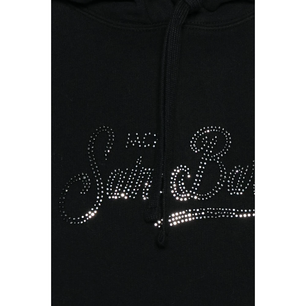 MC2 Saint Barth Virginia Sweatshirt Casual Stijl Vrouwen Black Dames