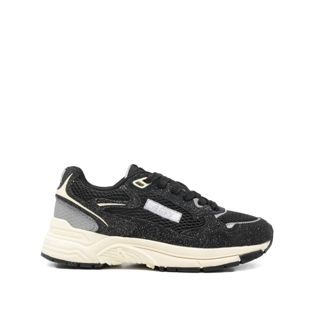 Autry Women's Black Sneakers, 6 Uk, Hyperway Low