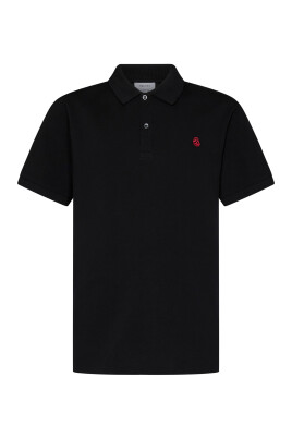 black-polo-shirt-with-red-skull-embroidery