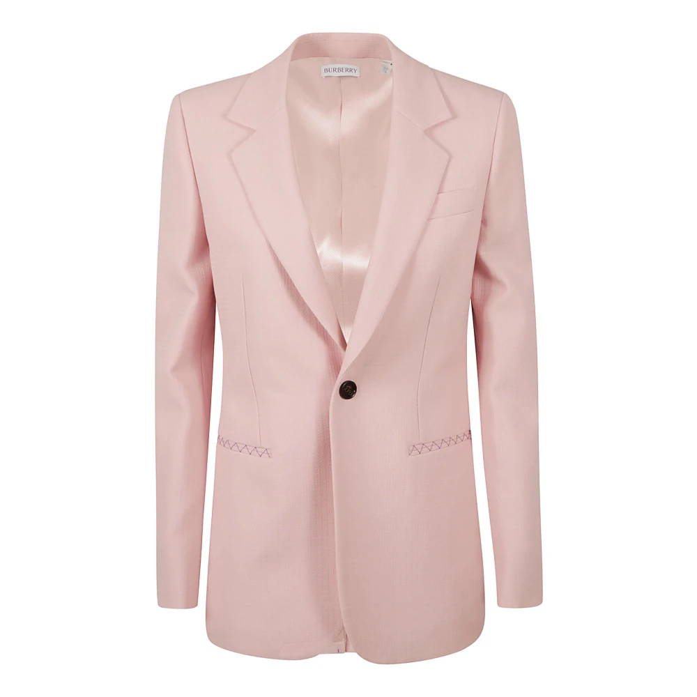 Burberry Women's Pink Blazer - Blazers - S - Jackets
