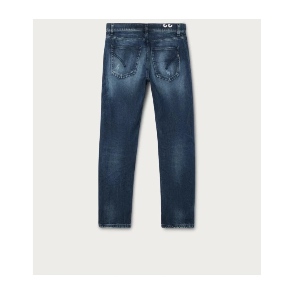 Dondup Slim-Fit Dian Jeans voor Mannen Blue Heren