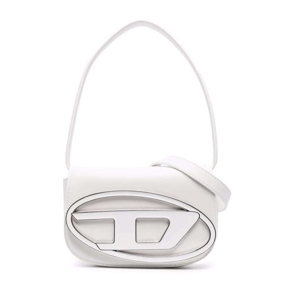 Diesel Witte Schoudertas White Dames