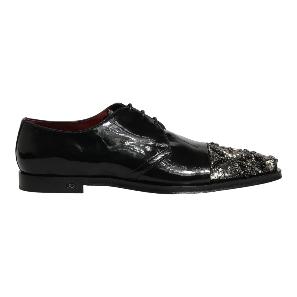 Dolce & Gabbana Men's Black Derby Dress Shoes - Dress Shoes - 11 Uk - Shoes
