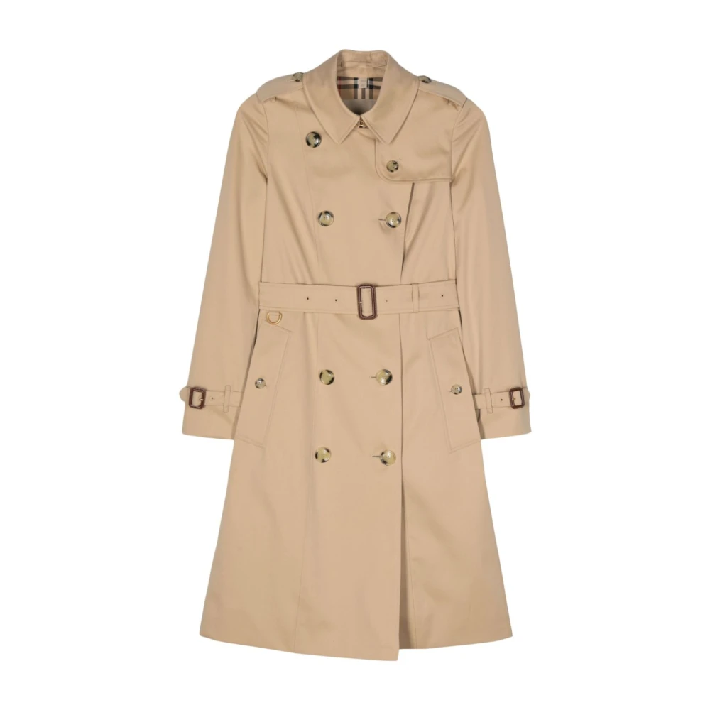 Burberry Beige Parka voor vrouwen Ss24 Beige Dames