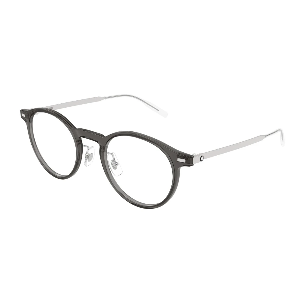 Montblanc Men's Gray Optical Frame - Glasses - 48 Mm - Accessories