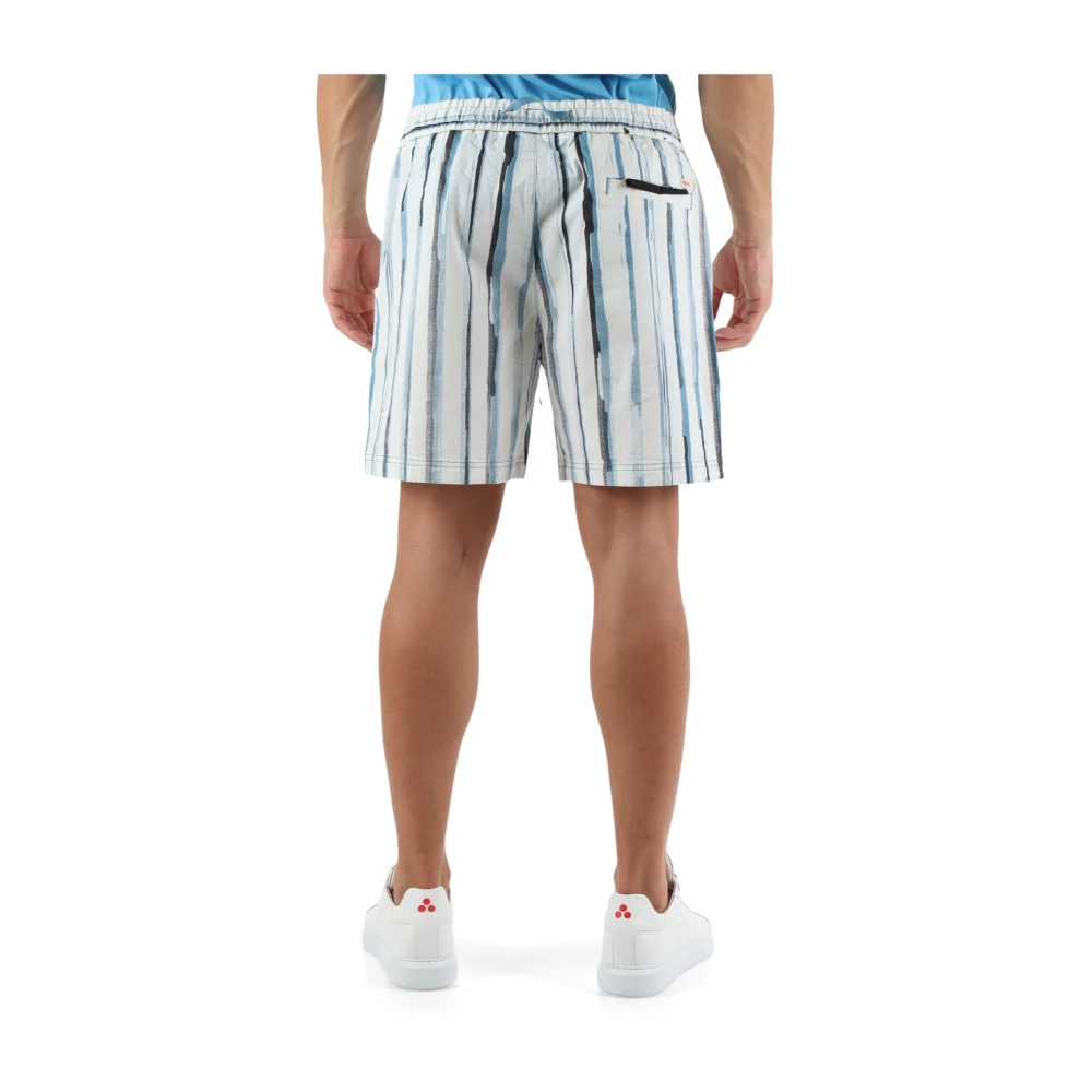 Boss Stretch katoenen shorts met elastische taille Multicolor Heren