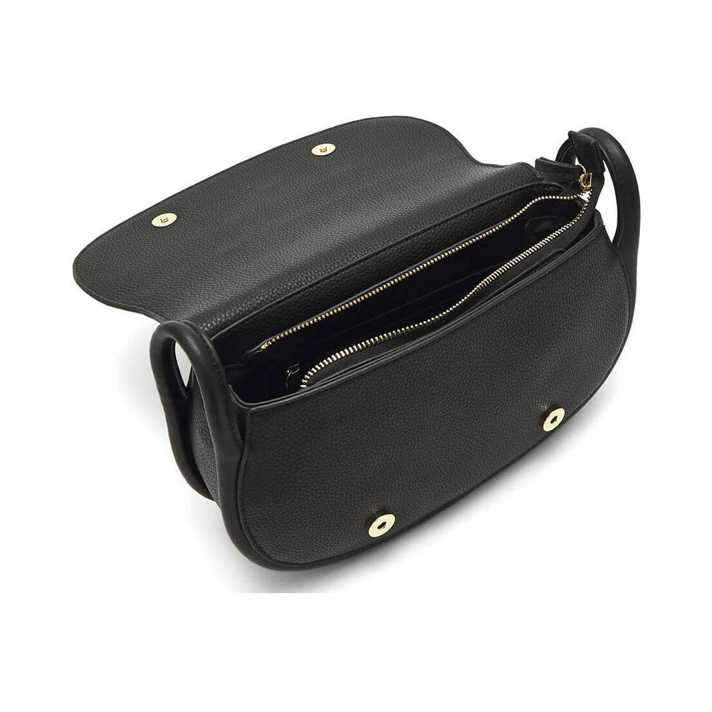 Valentino by Mario Valentino Vinyl Schoudertas Vbs8A709 Zwart Black Dames