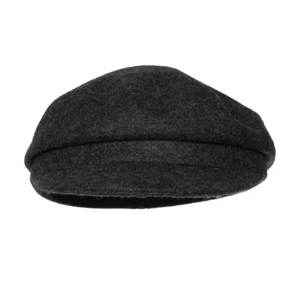 Isabel Marant Pre-owned Wool hats Gray Dames