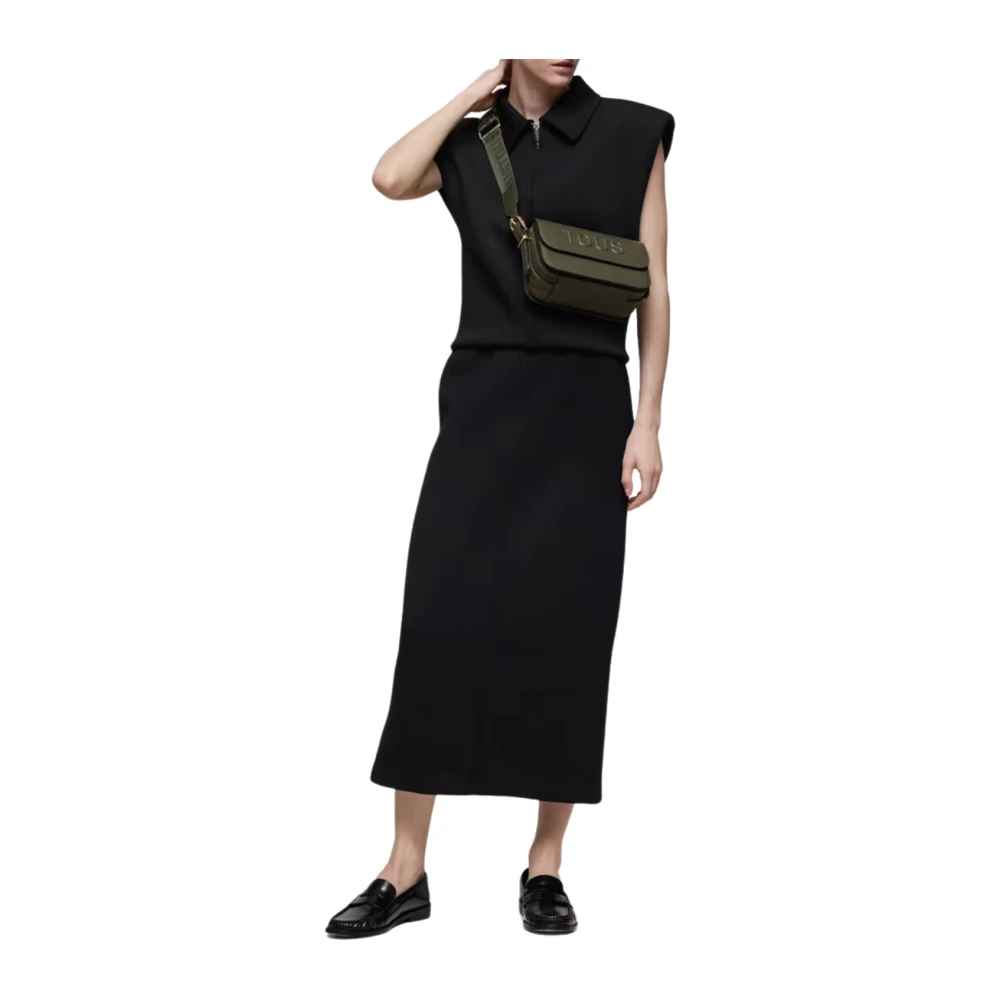 Tous Brenda Schoudertas in Khaki Green Dames