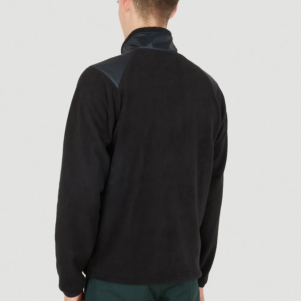 Ostrya Fleecejas voor Mannen Black Heren