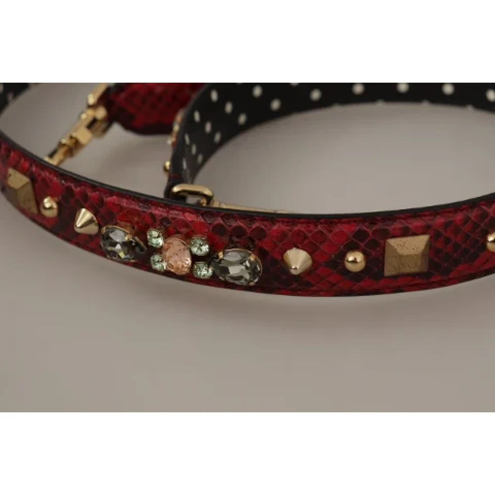 Dolce & Gabbana Pre-owned Leather home-office Multicolor Dames