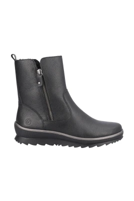 Svarta Avslappnade Ankelboots för Damer