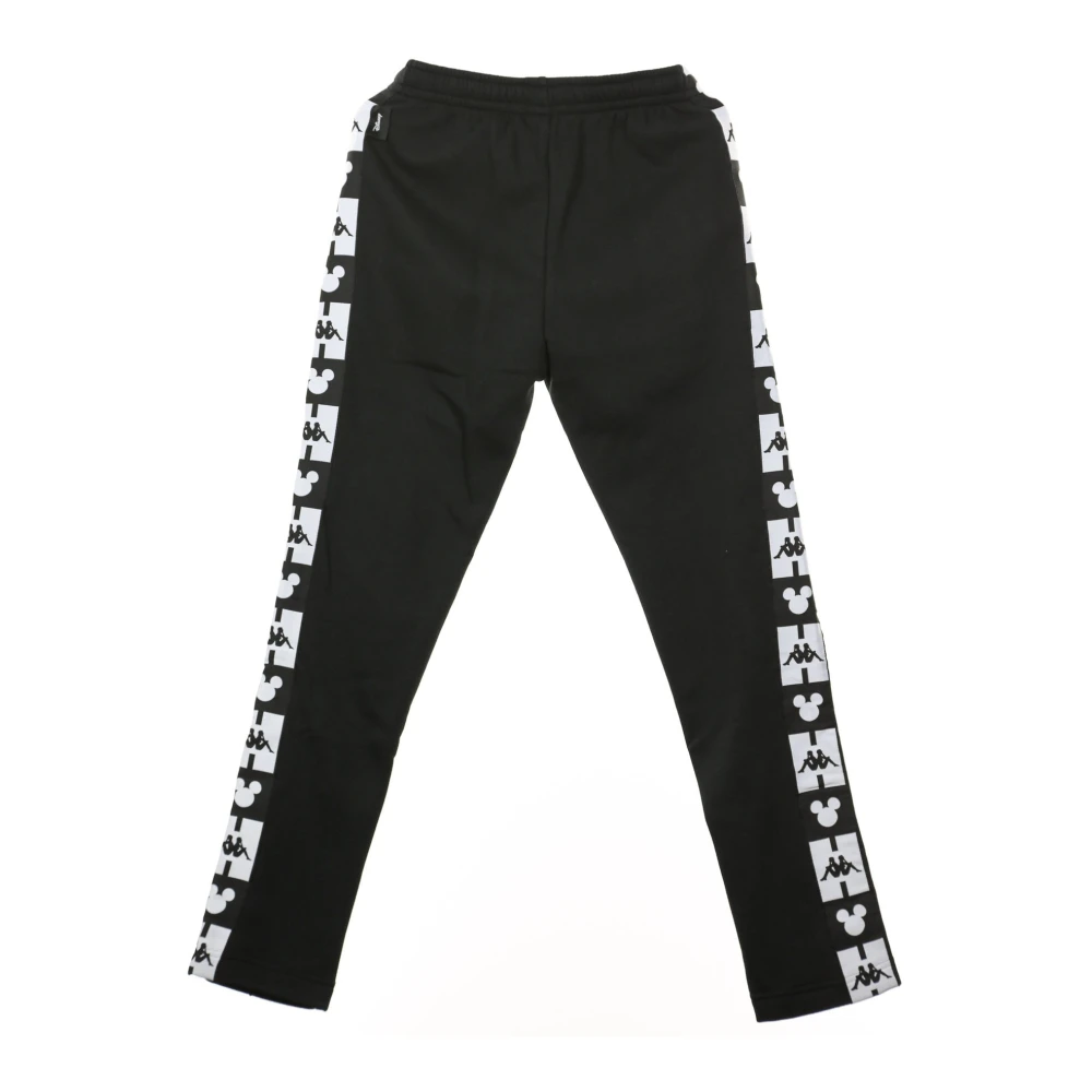 Kappa Disney Zwarte Fleece Trainingspak Broek Black Heren