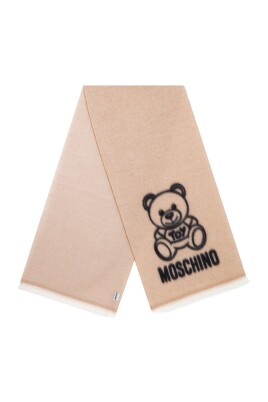 brown-wool-scarf-with-logo-embroidery