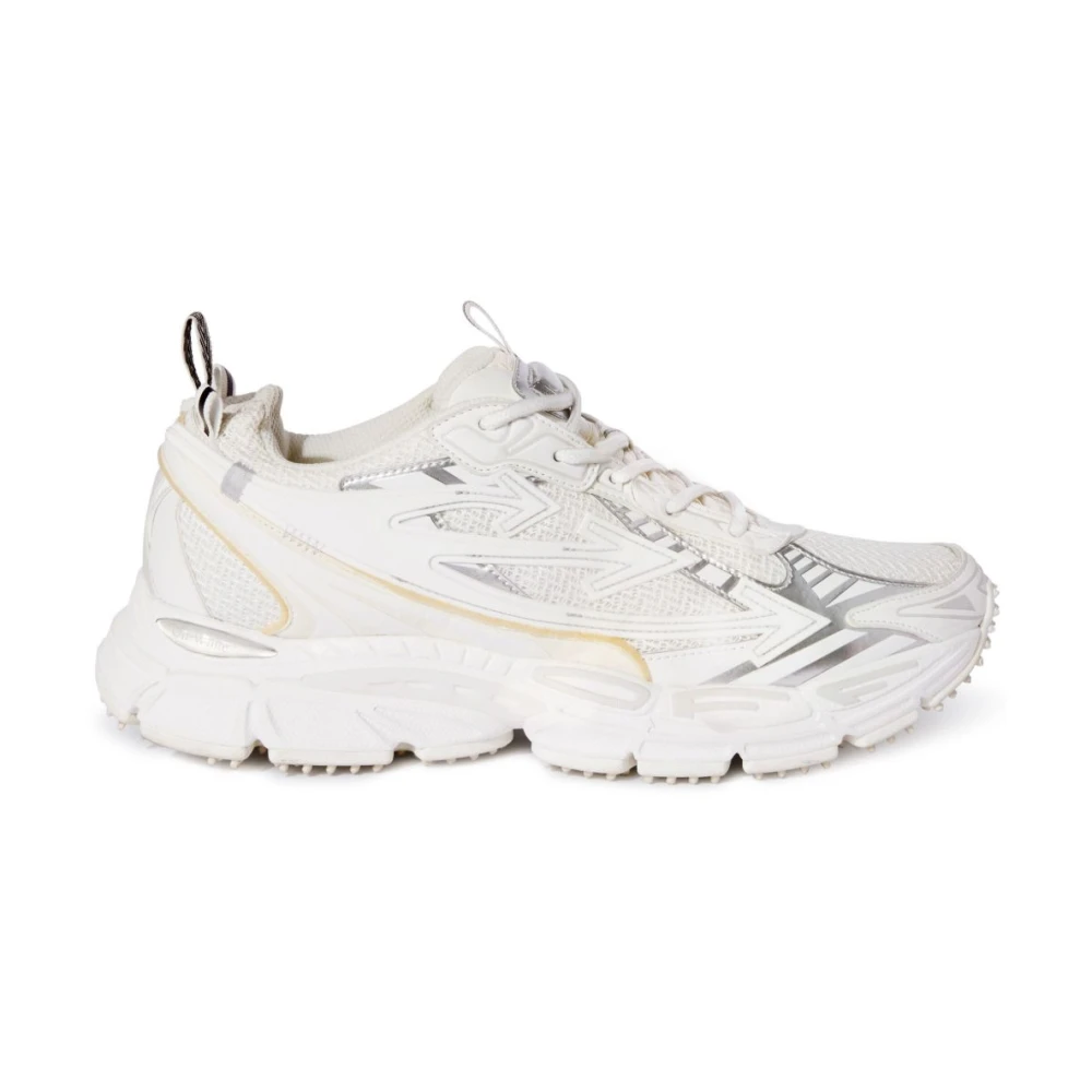 Off White Vita Sneakers för Kvinnor White, Dam