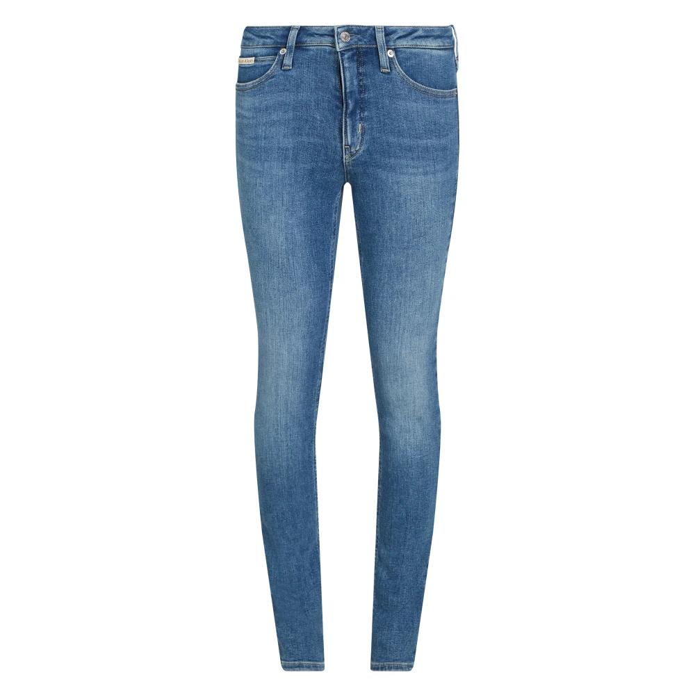 Calvin Klein Women's Blue Skinny Flare Jeans