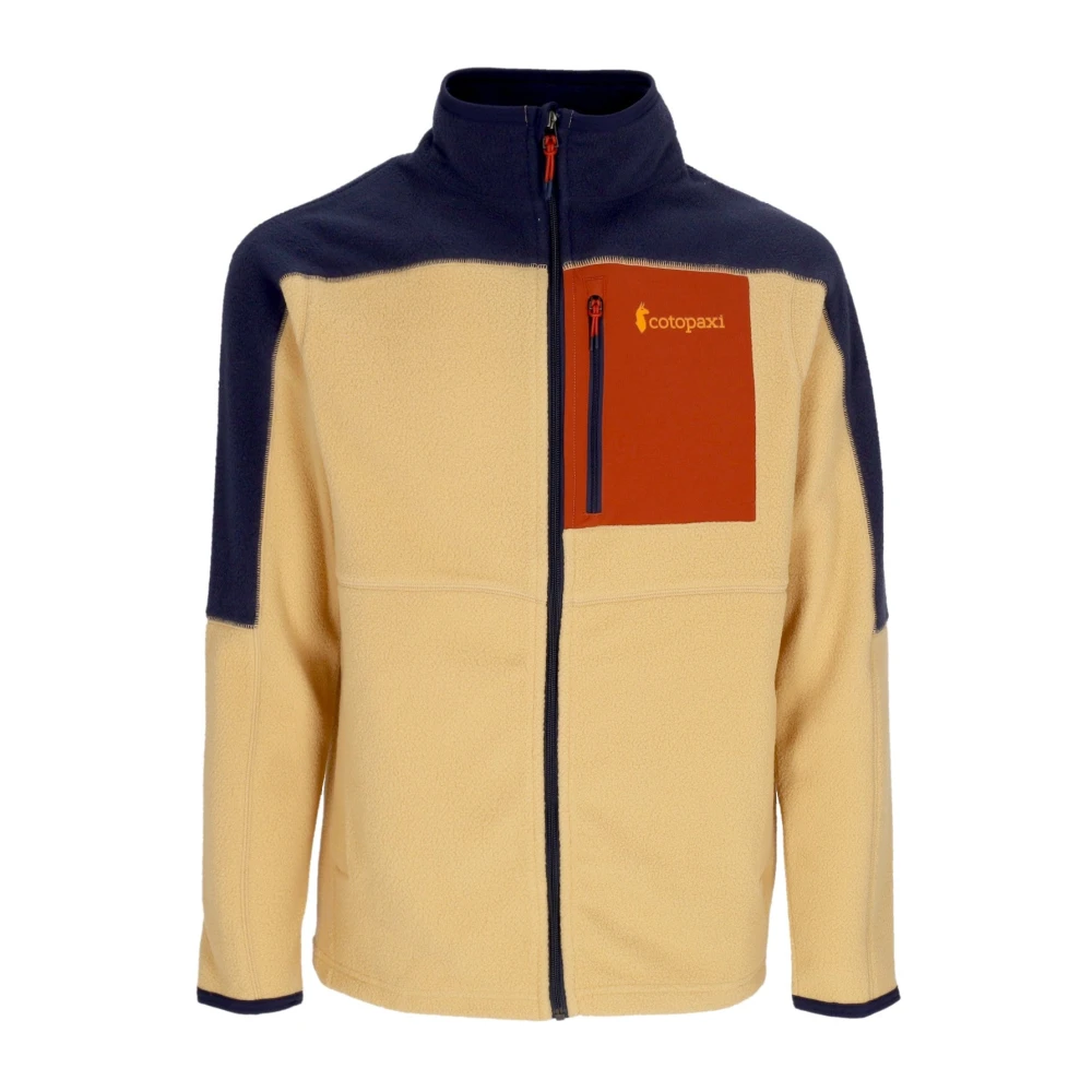Cotopaxi Herr Multicolor Träning Xl, Polyester, Fleecejacka Med Hel Dragkedja Maritime/Birch