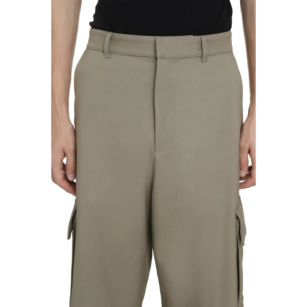 Off White Cargobroek van technische stof Beige Heren