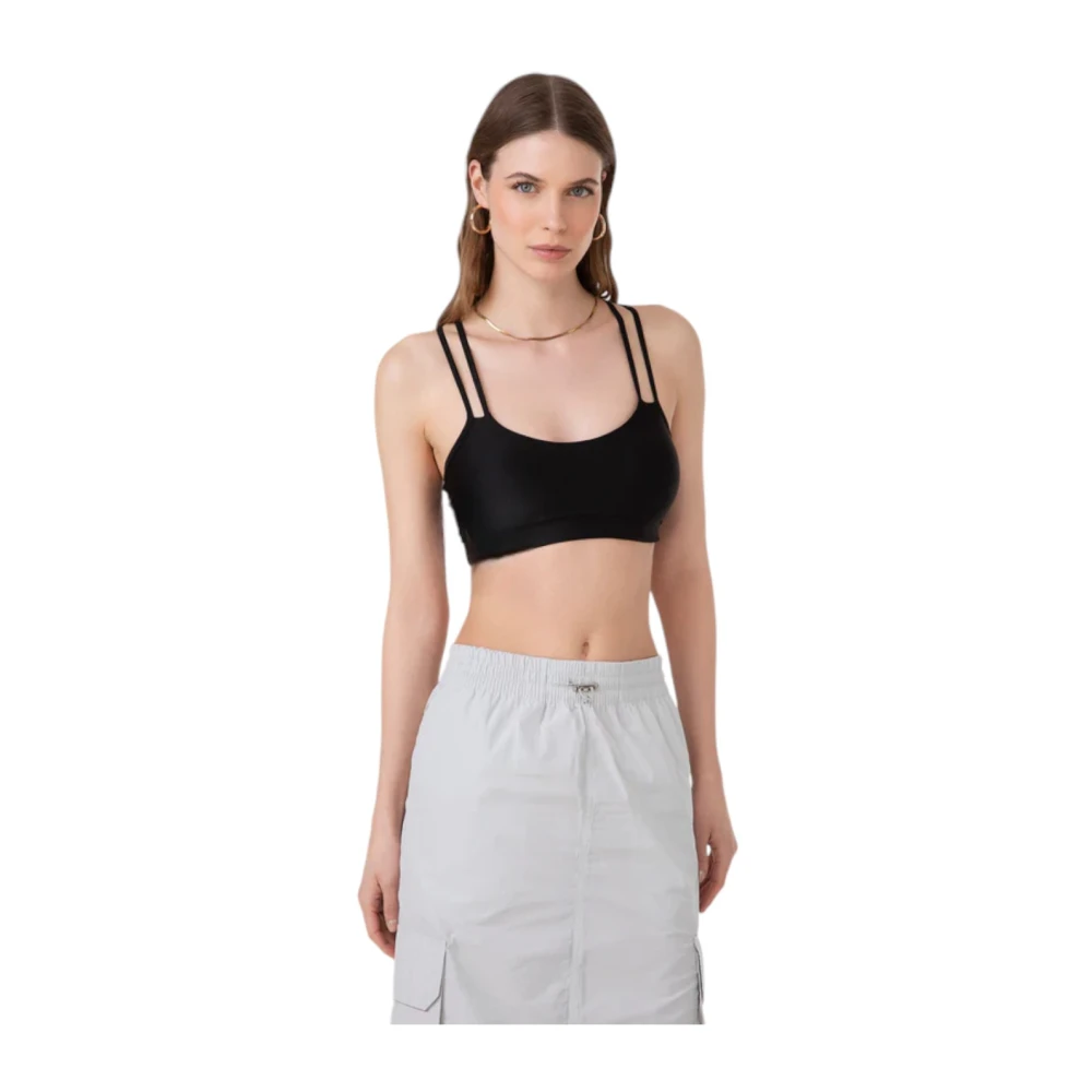 F**k Damesmode Synthetisch Model Fw24-0600 Black Dames