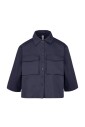 chemise-bleue-en-coton-stretch-avec-poches-a-rabat