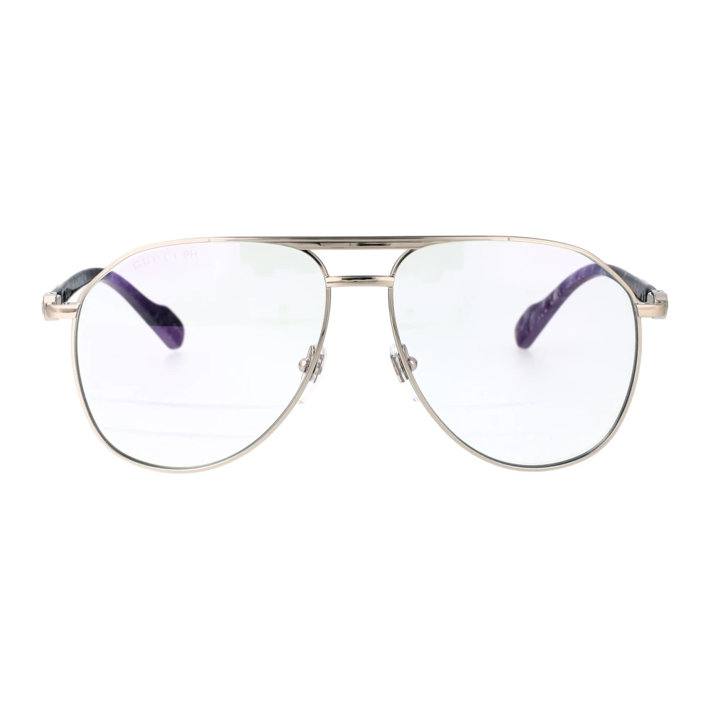Gucci Stijlvolle zonnebril Gg1220S Gray Heren