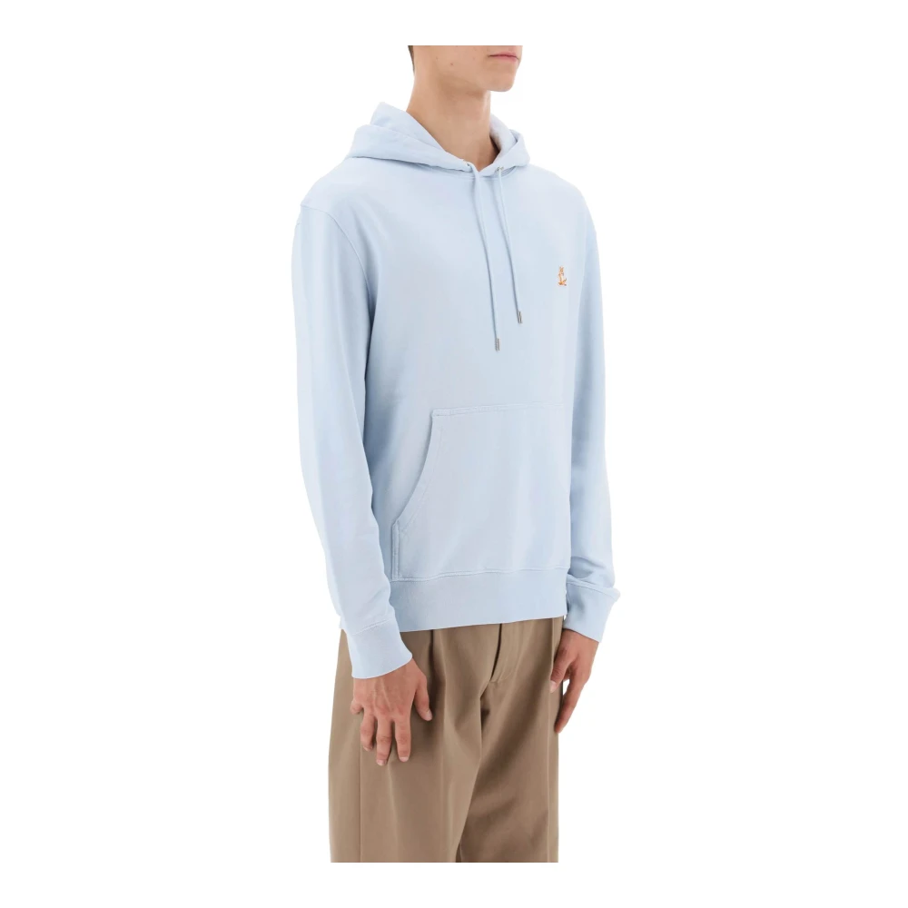 Maison Kitsuné Chillax Hoodie Blue Heren